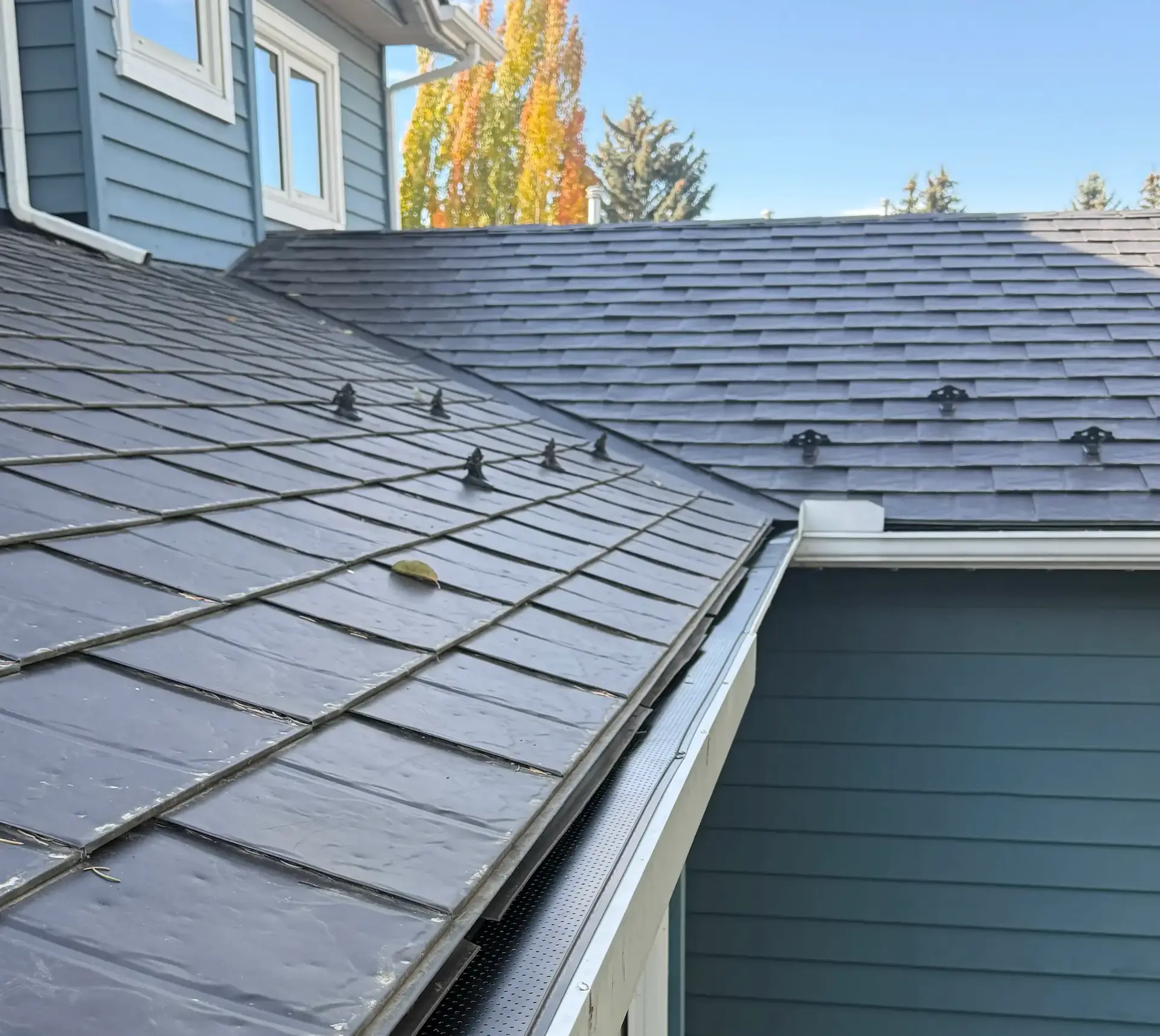 Leaf guard installation Calgary